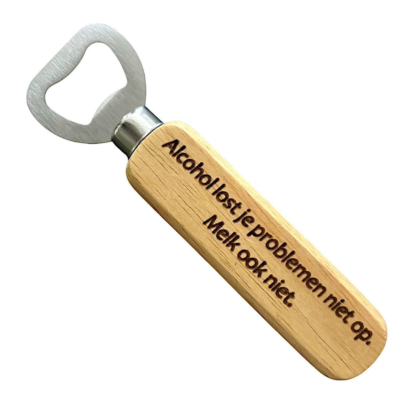 Bieropener 'Alcohol lost je problemen niet op'