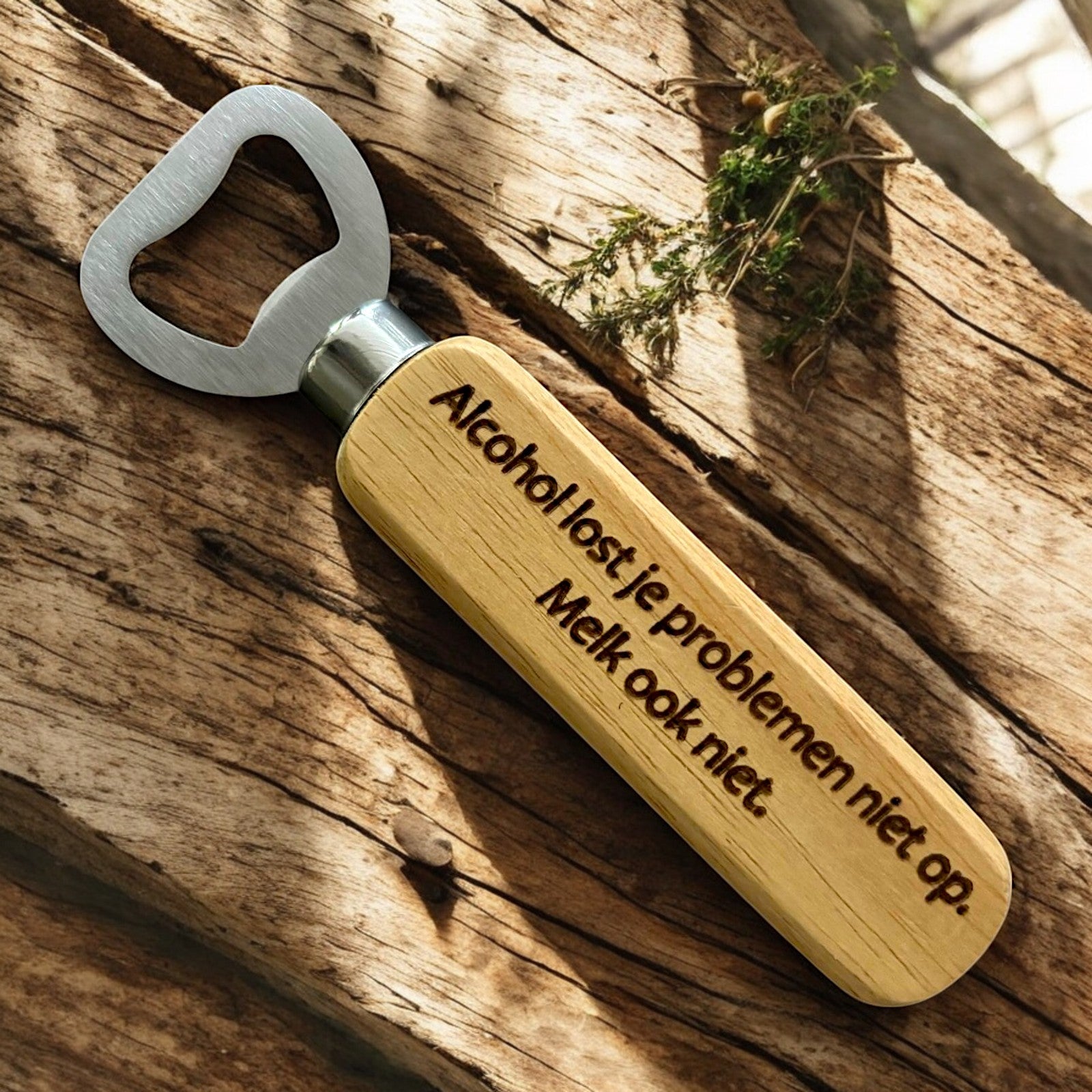 Bieropener 'Alcohol lost je problemen niet op'