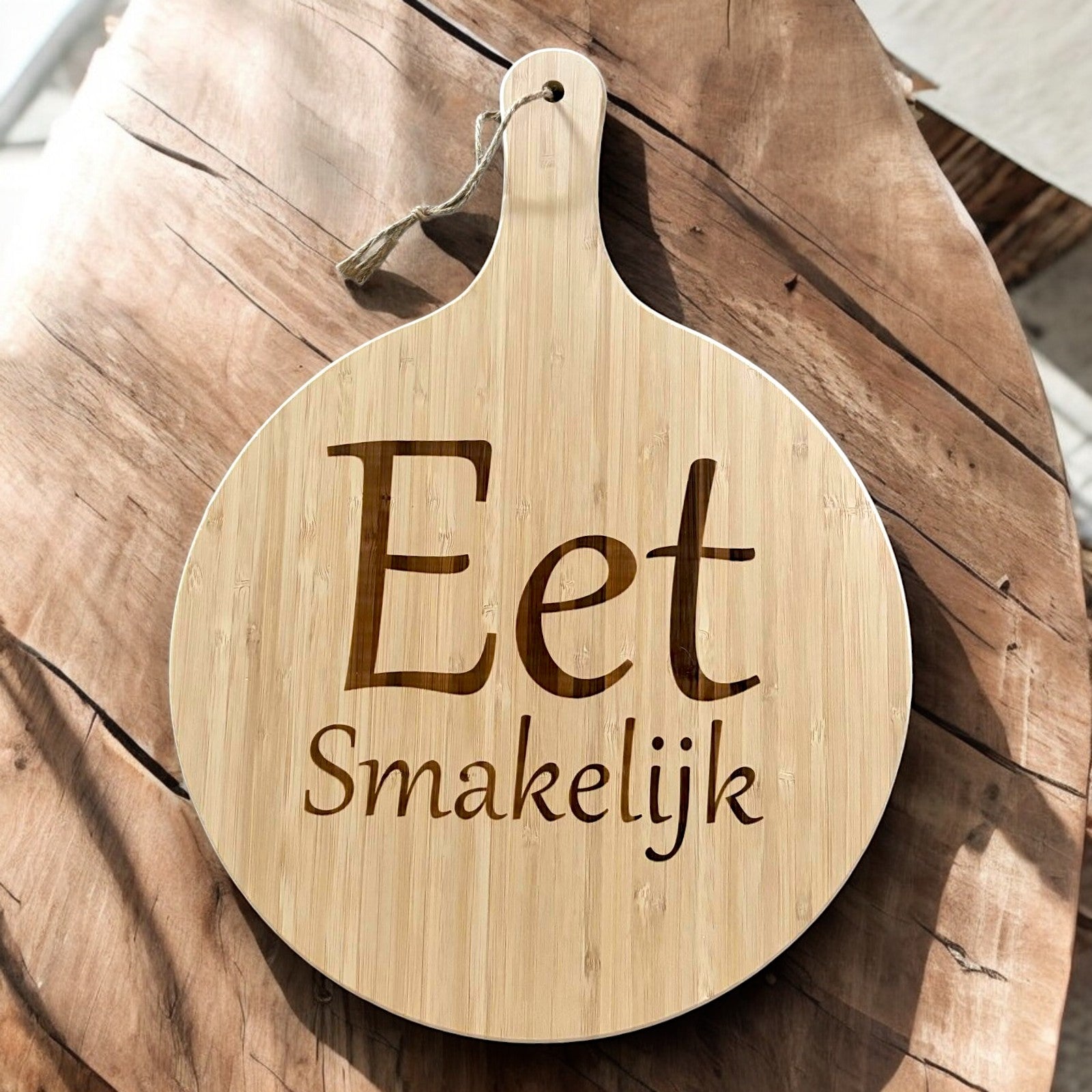 XL Borrelplank Eet Smakelijk