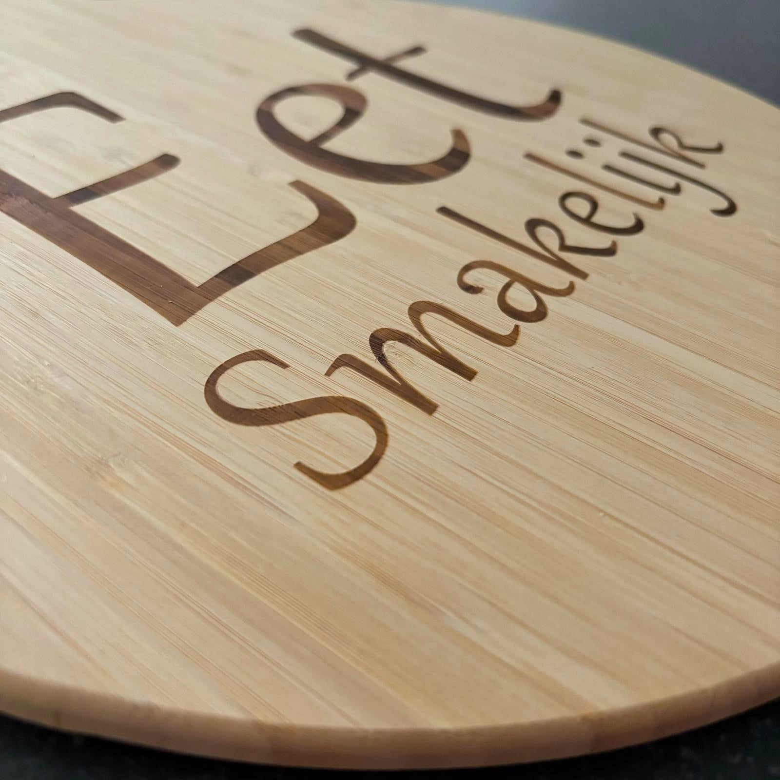 XL Borrelplank Eet Smakelijk