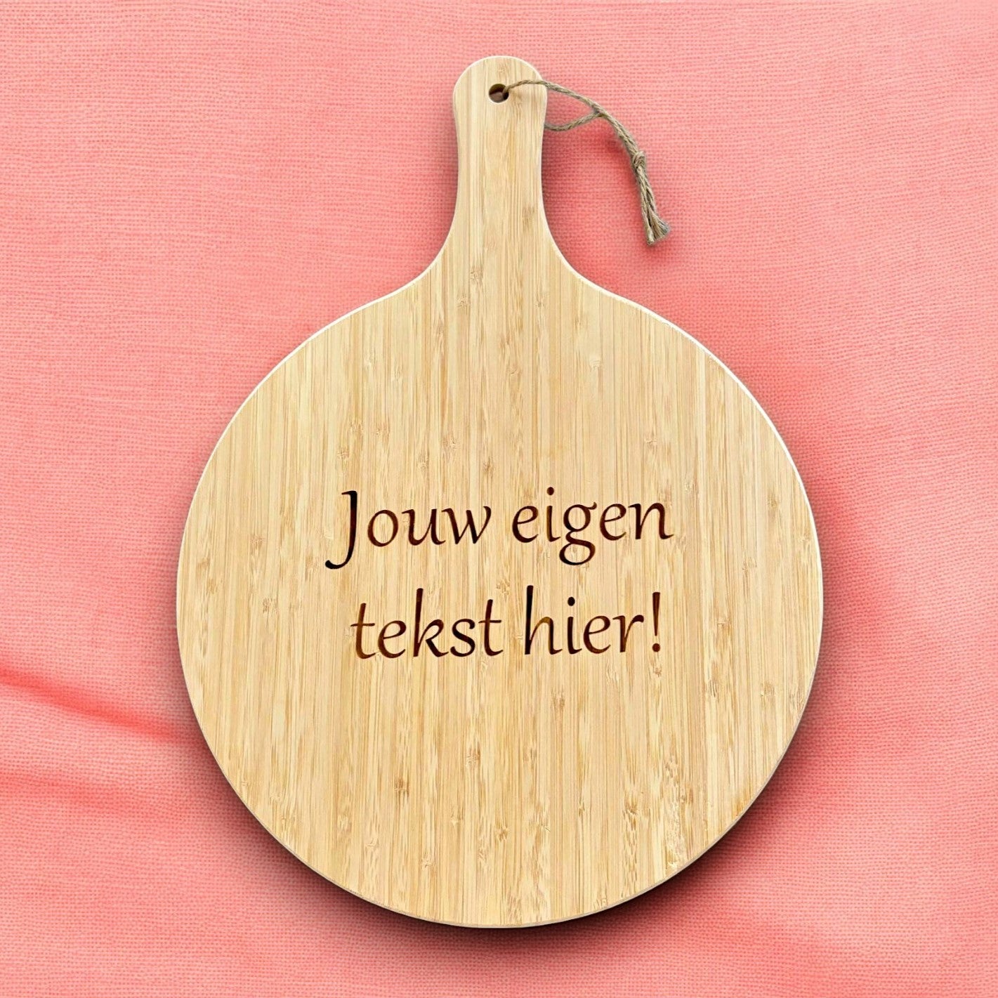 XL Borrelplank (eigen tekst)