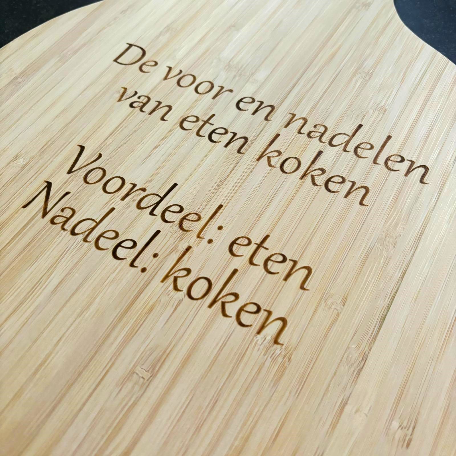 XL Borrelplank Eten Koken