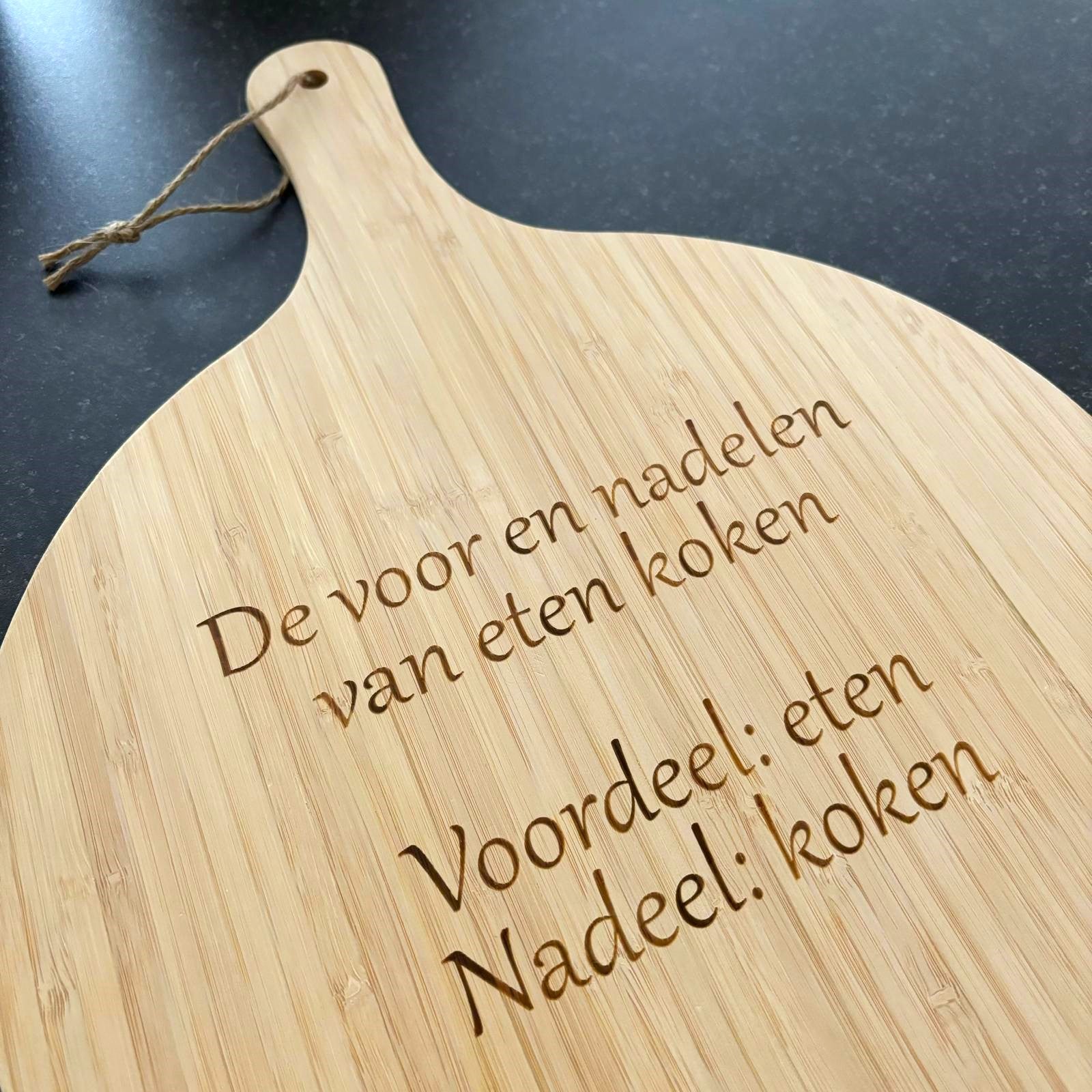 XL Borrelplank Eten Koken