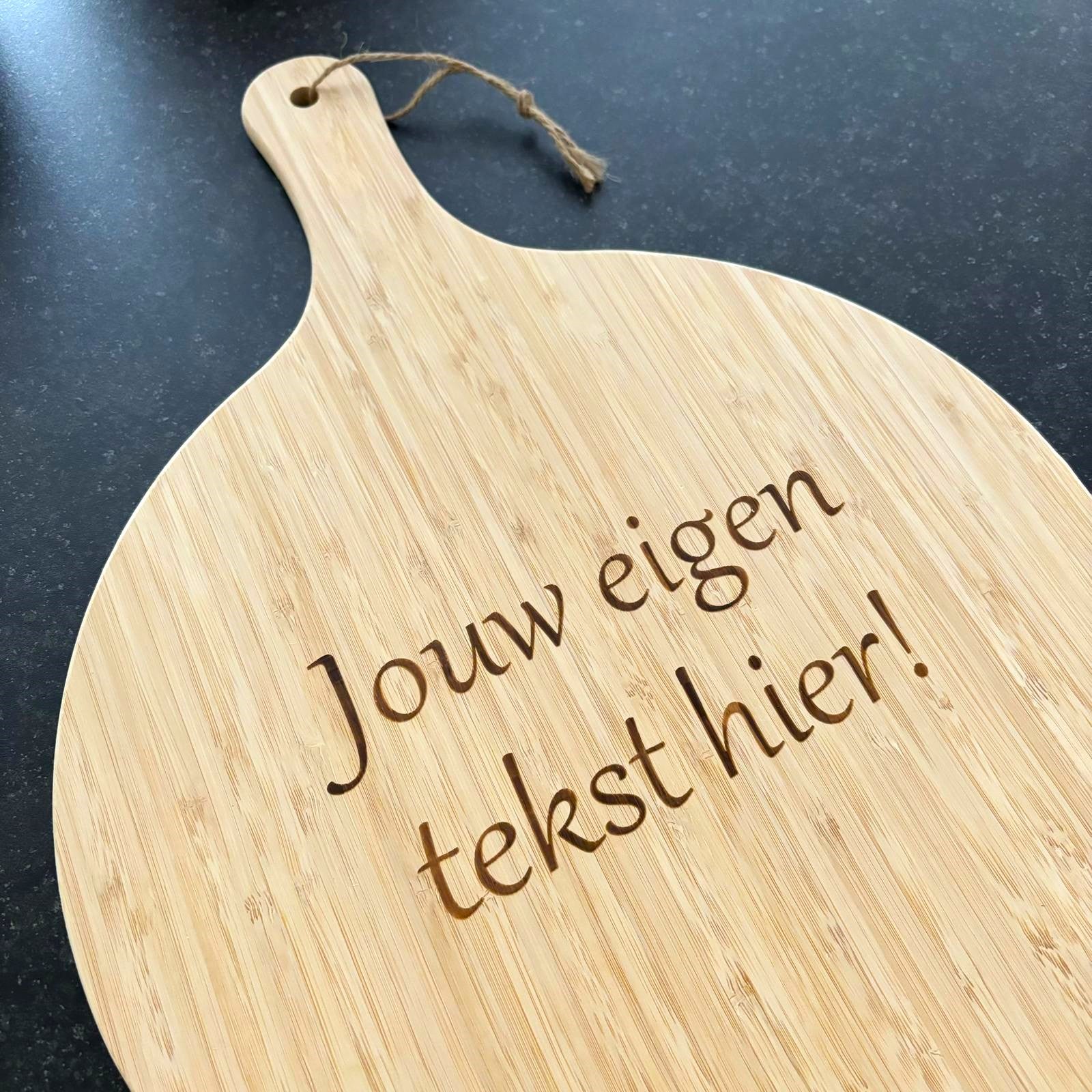 XL Borrelplank (eigen tekst)