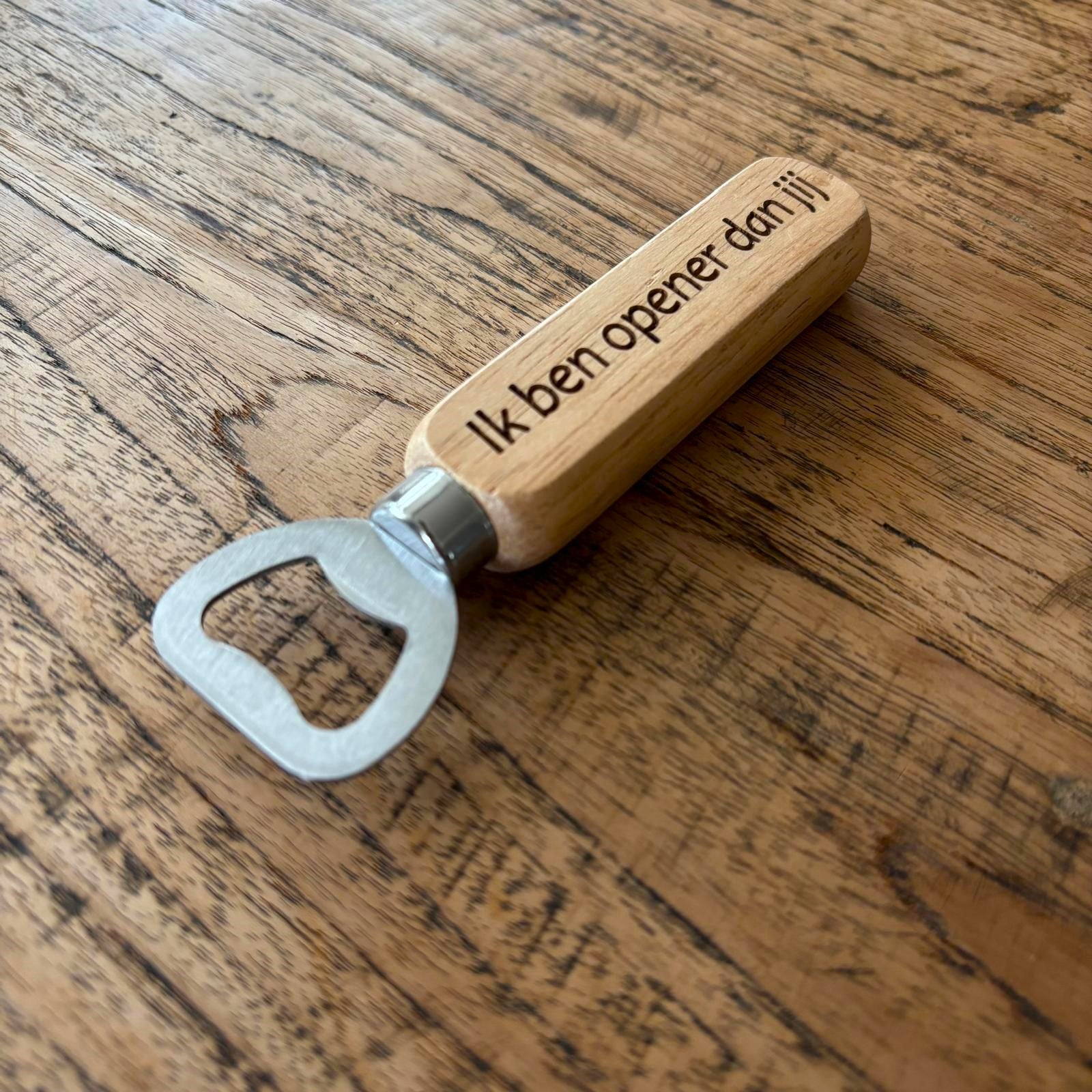 Bieropener 'Ik ben opener dan jij'