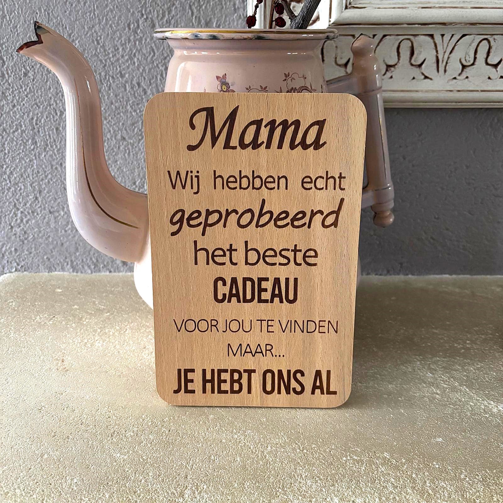Moederdag Cadeau