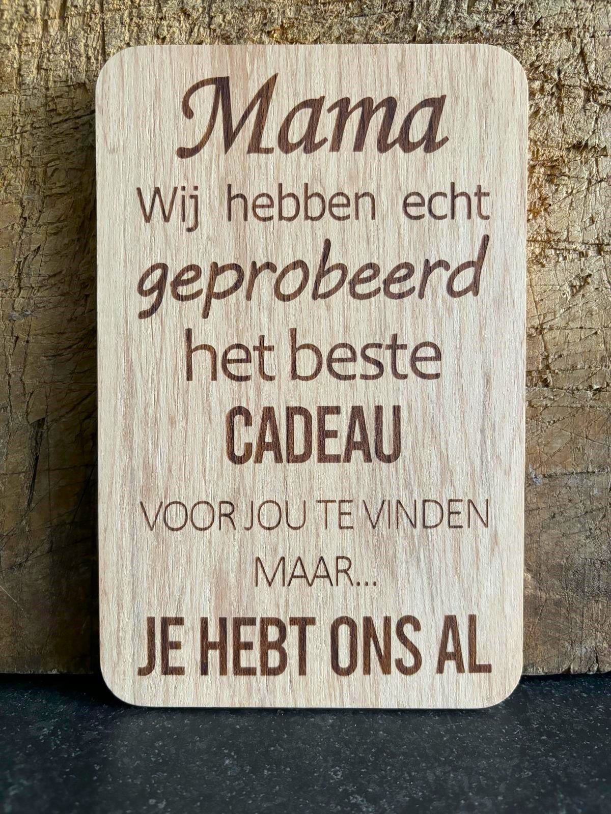 Moederdag Cadeau