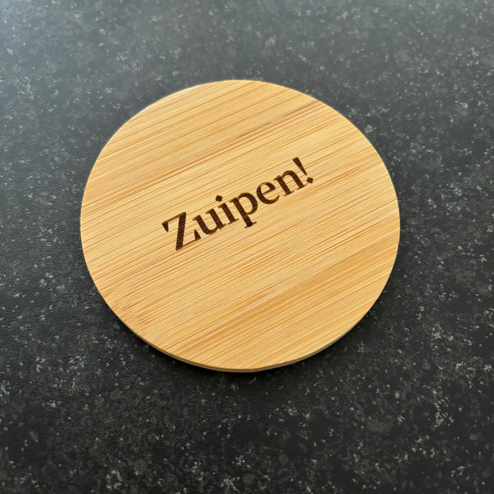 Onderzetters Zuipen! (Set van 6 stuks)