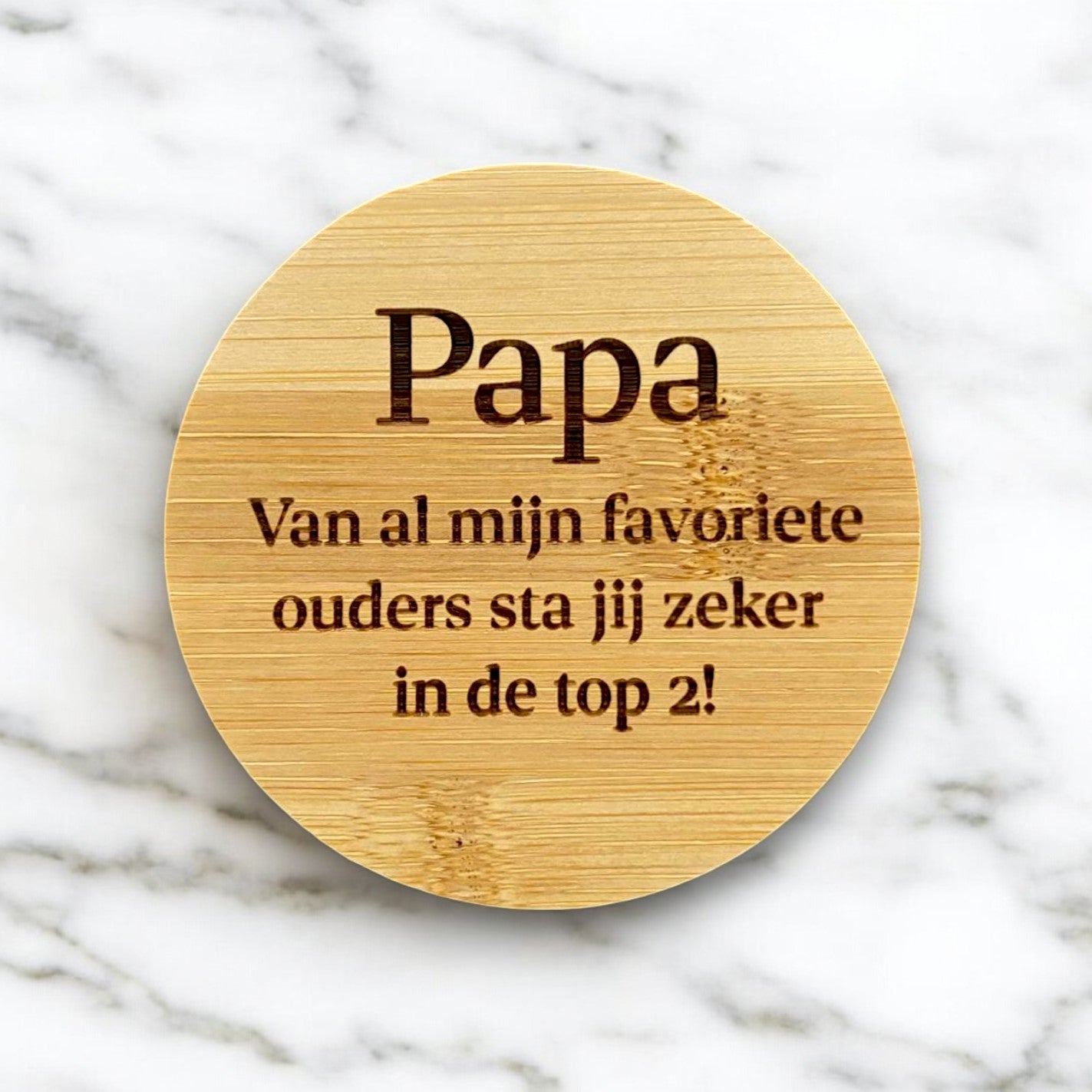 Onderzetters Papa (Set van 6 stuks)