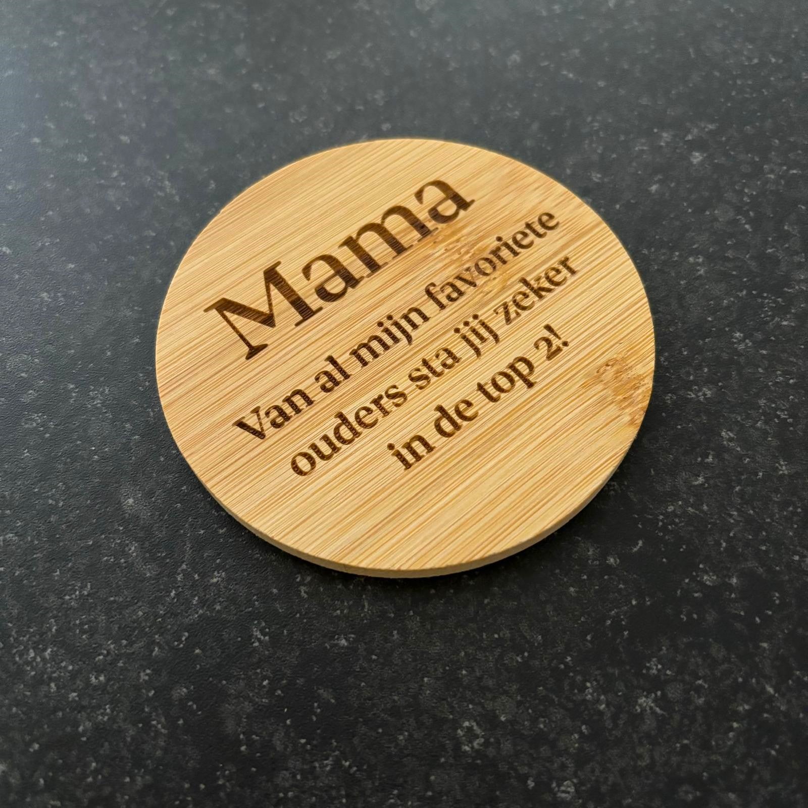 Onderzetters Mama (Set van 6 stuks)