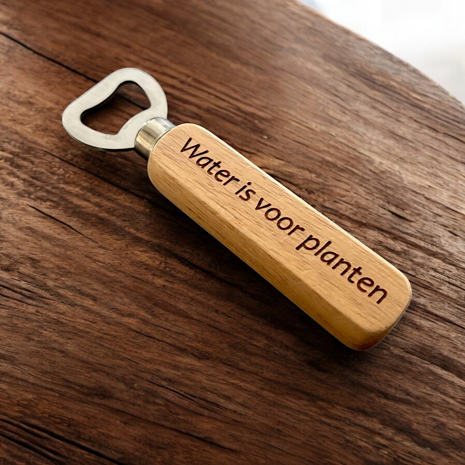 Bieropener 'Water is voor planten'