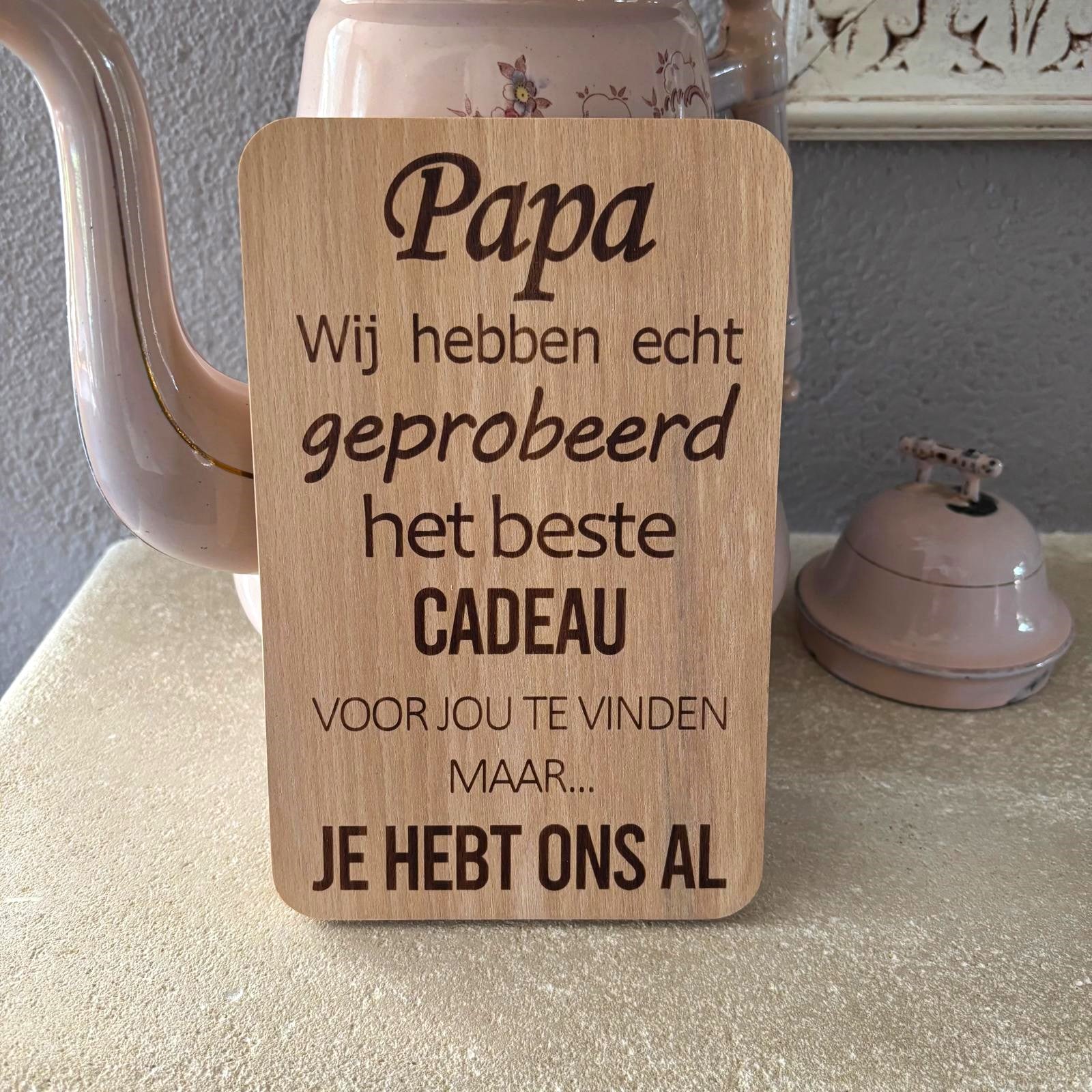 Vaderdag Cadeau